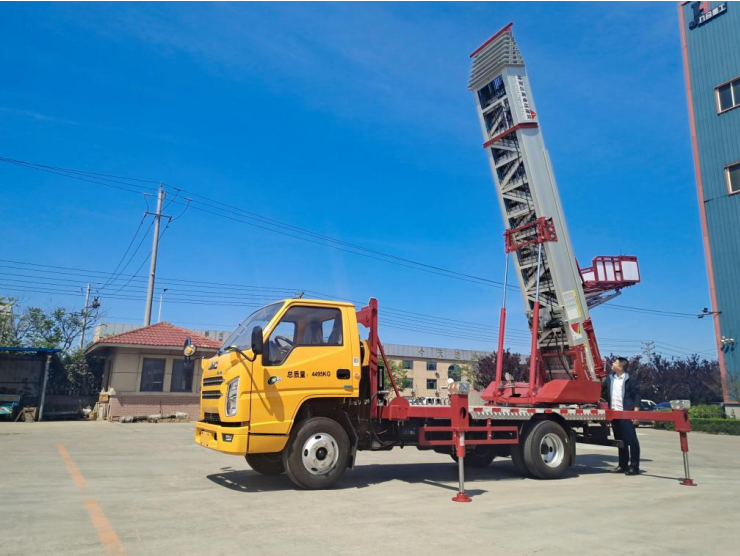 焦作常年租赁32米云梯车